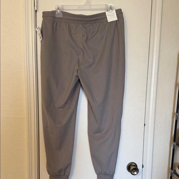 Rachel Zoe Elegant taupe jogger Pants - Picture 4 of 6